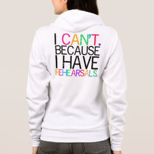 I Can't (Multi-Colour) Women's Hoodie