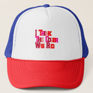 I Can't Remember the Title, But... Trucker Hat