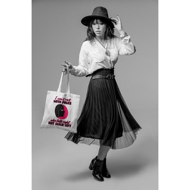 I Can't Rock With Folks Tote Bag (Creator Uploaded)