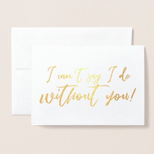 "I Can't Say I Do Without You" Bridesmaid Necklace Set - Rose Gold Or Silver, Pack Of 10, Stainless Steel - View #6