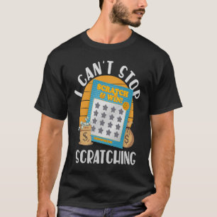 I Can't Stop Scratching Men Women Bingo 1 T-Shirt