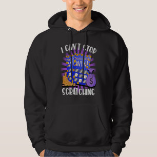 I Can't Stop Scratching Men Women  Bingo  3 Hoodie