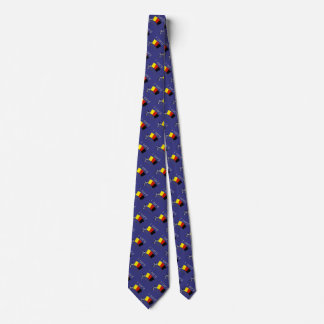 i card (referee) dark blue tie