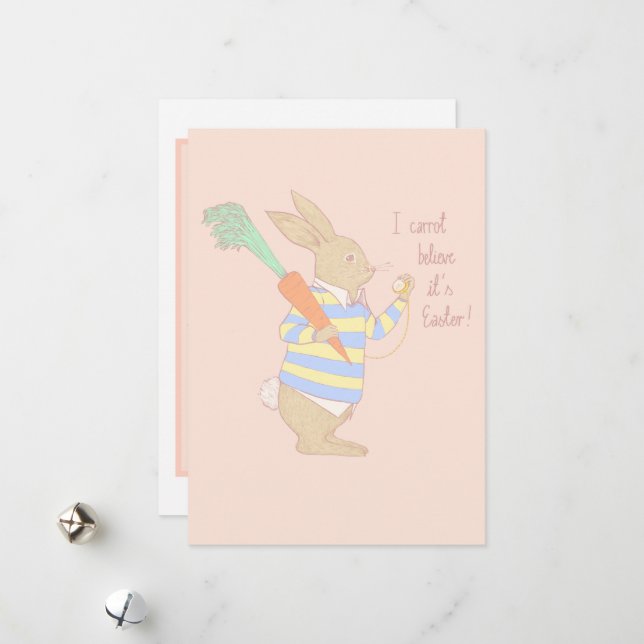 I carrot believe it’s Easter! Holiday Card (Front/Back In Situ)