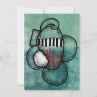 I Carry It Wherever I Go Greeting Card