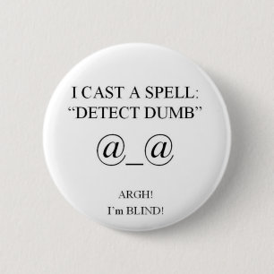 I CAST A SPELLv2 6 Cm Round Badge