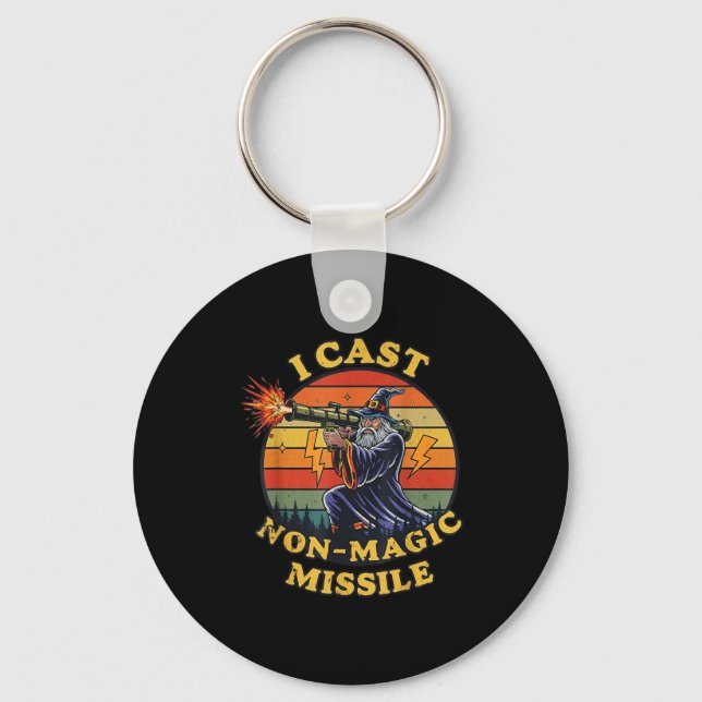 I Cast Non-magic Missile  Key Ring (Front)