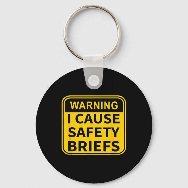 I Cause Safety Briefs  Key Ring (Front)
