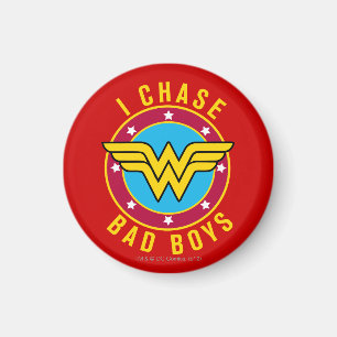 I Chase Bad Boys Magnet