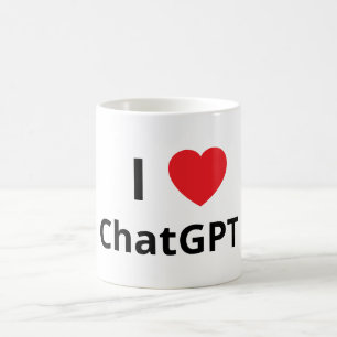 I ❤️ ChatGPT Coffee Mug