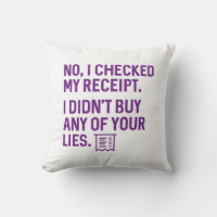 I Checked My Receipt
