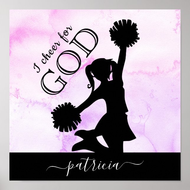 "I Cheer For God" Poster (Front)