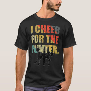I Cheer For The Punter Retro Cheerleader T-Shirt