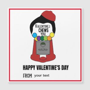  I Chews You Valentine's Day,Boy Girl Valentine  