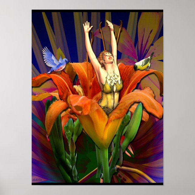 I Ching Meditations, hexagram 12, Standstill Poster (Front)