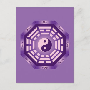 I Ching Yin Yang Postcard