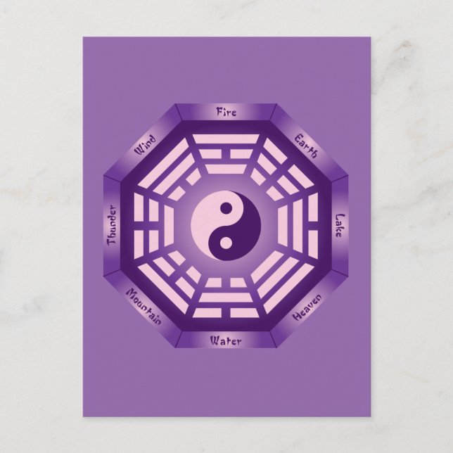 I Ching Yin Yang Postcard (Front)