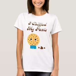I Chipped My Pants Chocolate Chip Cookie T-Shirt