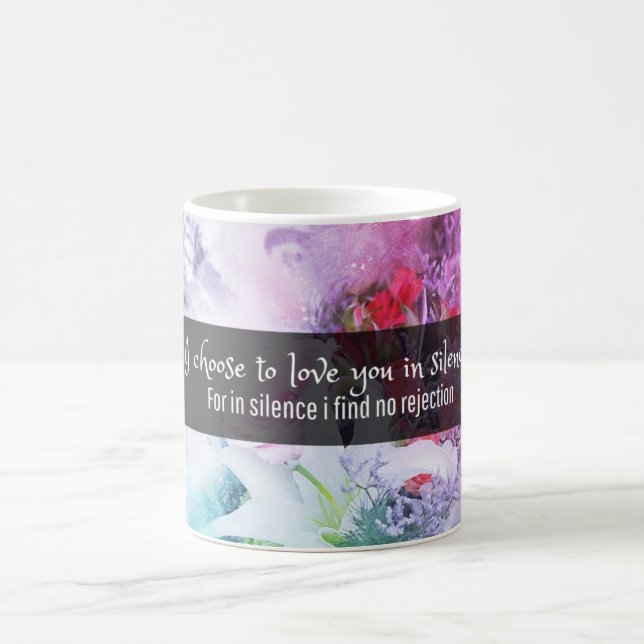 I Choose Love: Floral Inspiration Coffee Mug (Center)
