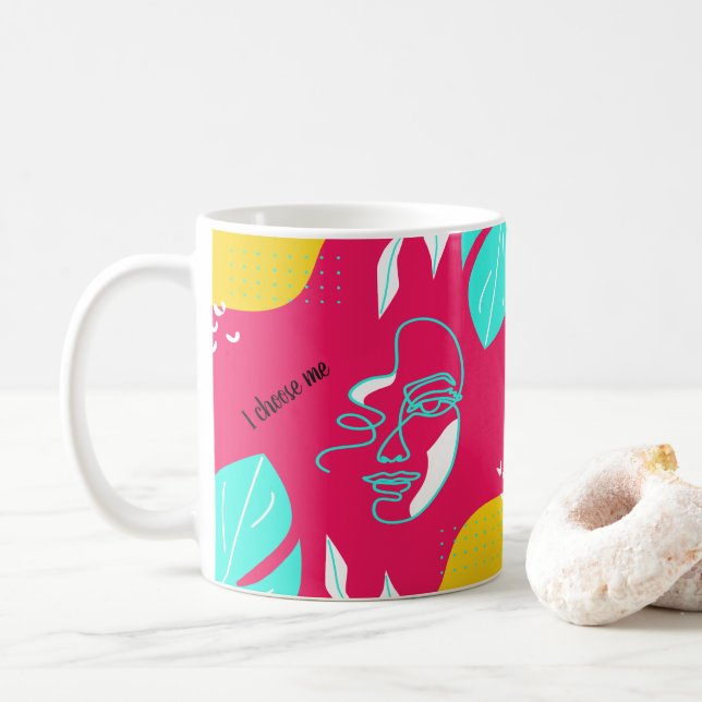 I Choose Me Coffee Mug (With Donut)