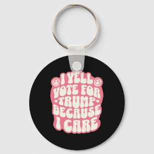 I Choose The Felon Funny Trump Patriot Republican Key Ring