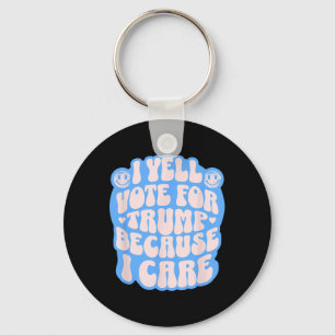 I Choose The Felon Funny Trump Patriot Republican Key Ring