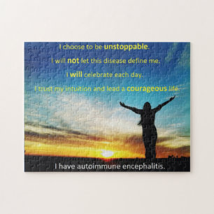I Choose to be Unstoppable 252-piece puzzle