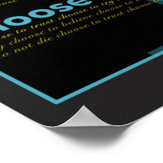 I Choose To Trust (Fundraiser) Poster