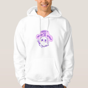 I Choose Violence Ghost Funny Skull Hoodie