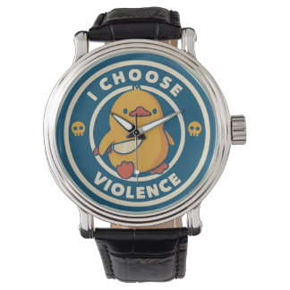I Choose Violence Meme Duck Chick Chicken Gore Watch