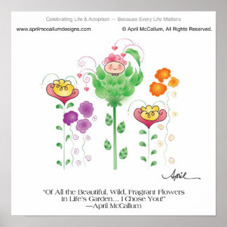 I CHOSE YOU! Poster by April McCallum