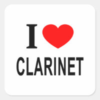 I ❤️ CLARINET I LOVE CLARINET I HEART CLARINET