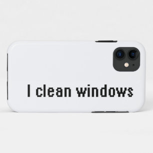 I clean windows iPhone 11 case
