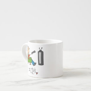 I Click TV Addict Espresso Cup