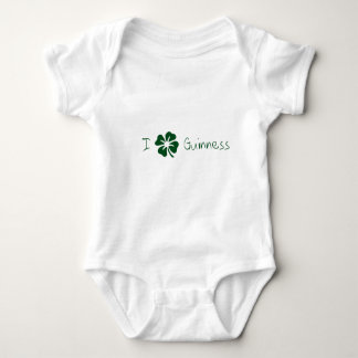 I Clover Guinness Baby Bodysuit