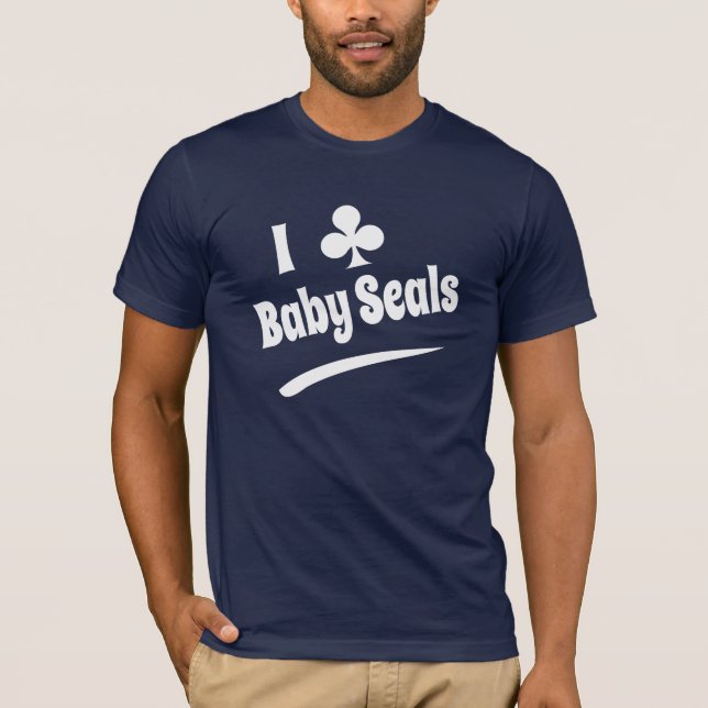 I CLUB BABY SEALS T-Shirt (Front)