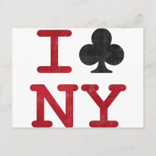 I Club NY Postcard