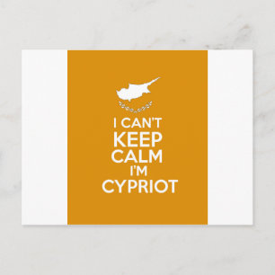 I Cnt Keep Calm Im Cypriot Postcard