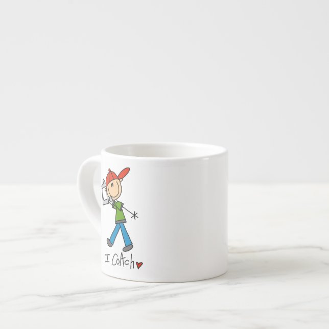 I Coach Espresso Cup (Front Left)