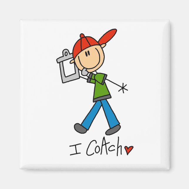 I Coach T-shirts and Gifts Magnet (Front)