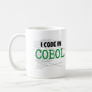 I code in COBOL.w Coffee Mug