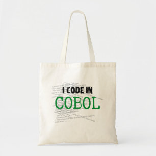 I code in COBOL.w Tote Bag