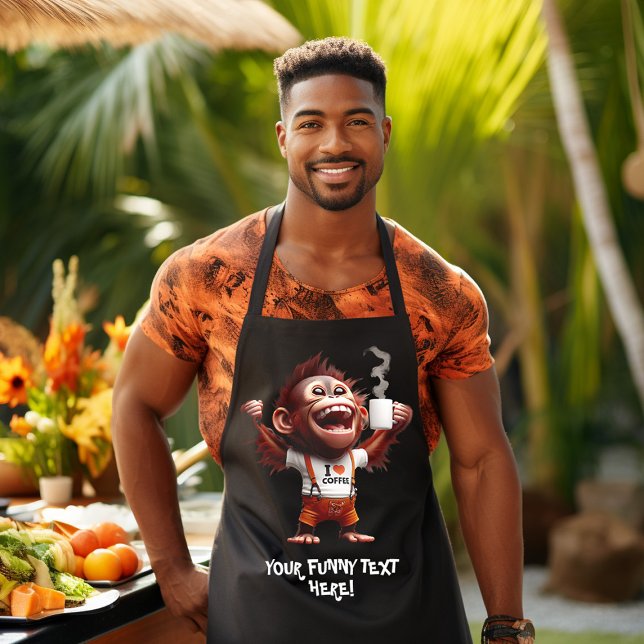 I ♥ Coffee Apron (Creator Uploaded)