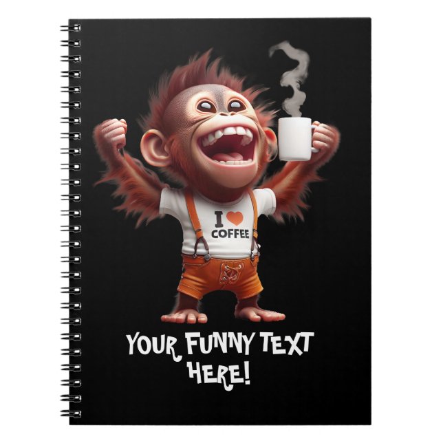 I ♥ Coffee Notebook (Front)