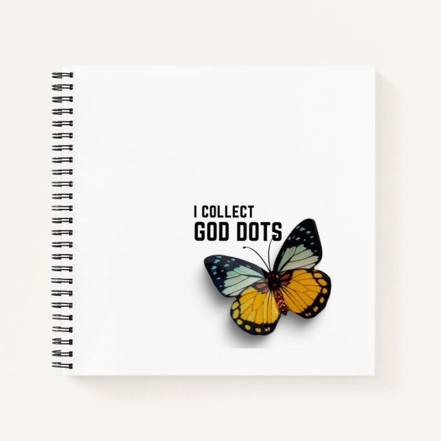 I Collect GOD DOTS Spiral Notebook-Journal Notebook (Front)