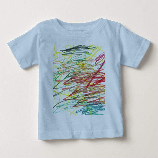 I colour outside the lines baby T-Shirt (Front)