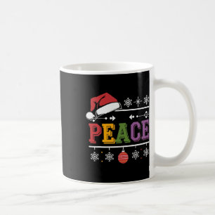 I Come In Peace - I'm Peace Xmas Matching Couples Coffee Mug