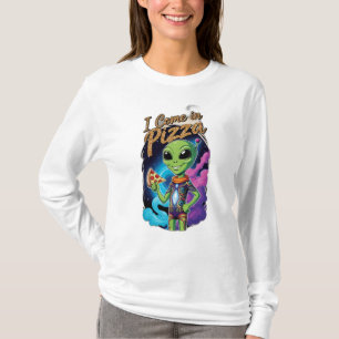 “I Come in Pizza” instead of “Peace T-Shirt