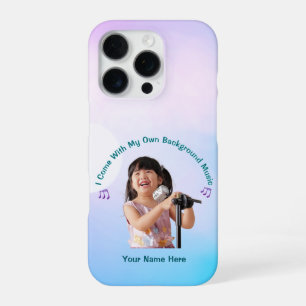 I Come With My Own Background Music iPhone 16 Pro Case