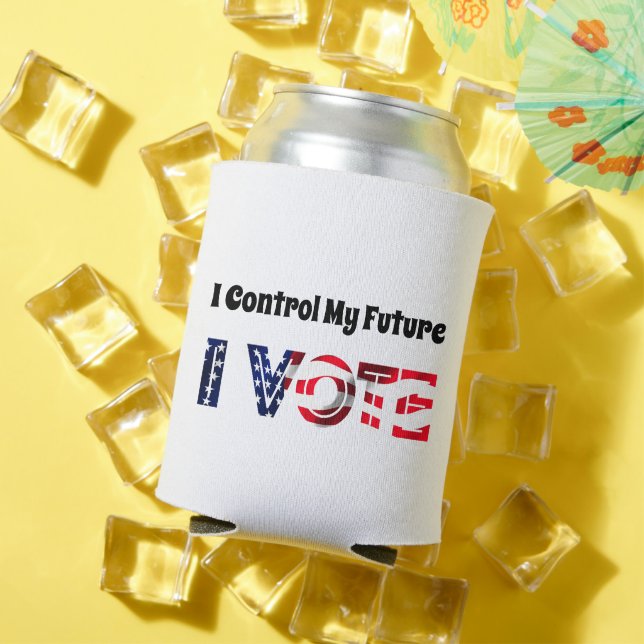 I Control My Future - I Vote Can Cooler (In Situ Summer)
